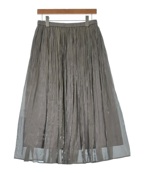 UNTITLED（アンタイトル）ロング・マキシ丈スカート グレー サイズ:2(M位) レディース/2200619982140