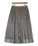 UNTITLED（アンタイトル）ロング・マキシ丈スカート グレー サイズ:2(M位) レディース/2200619982140