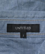 UNTITLED（アンタイトル）カジュアルシャツ 青 サイズ:2(M位) レディース/2200619982157