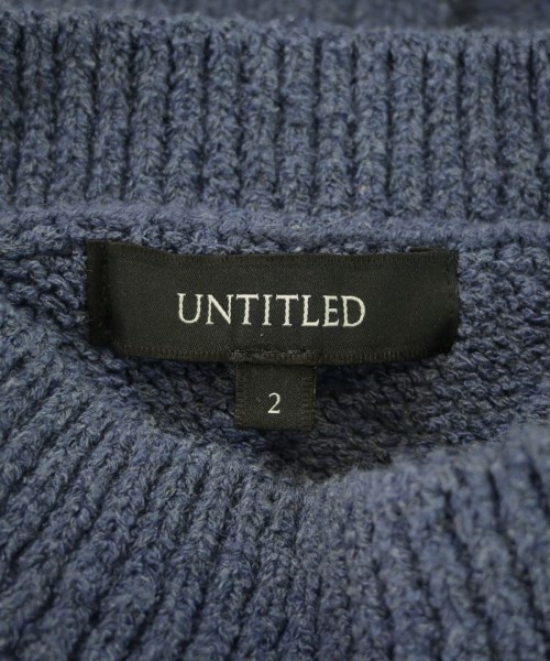 UNTITLED（アンタイトル）ベスト 青 サイズ:2(M位) レディース/2200619982171