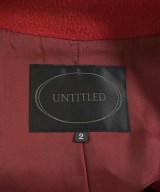 UNTITLED（アンタイトル）コート 赤 サイズ:2(M位) レディース/2200626377014