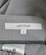 UNTITLED（アンタイトル）スラックス グレー サイズ:1(S位) レディース/2200627684043