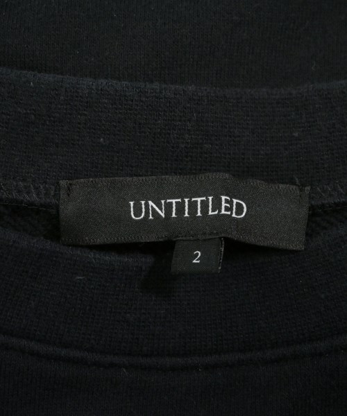 UNTITLED（アンタイトル）スウェット 黒 サイズ:2(M位) レディース/2200627684135