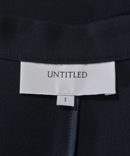 UNTITLED（アンタイトル）ジャケット 紺 サイズ:1(S位) レディース/2200627684166