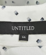 UNTITLED（アンタイトル）カジュアルシャツ 白 サイズ:44(XL位) レディース/2200628177162
