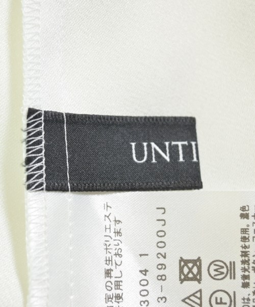 UNTITLED（アンタイトル）ブラウス 白 サイズ:44(XL位) レディース/2200628177179