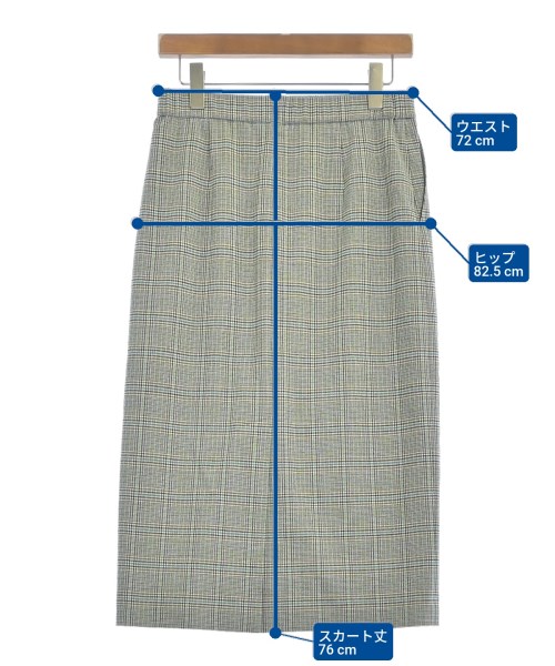 UNTITLED（アンタイトル）ロング・マキシ丈スカート その他（柄物・カラフル） サイズ:2(M位) レディース/2200629454019