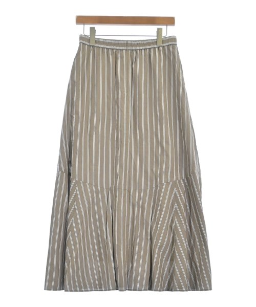 UNTITLED（アンタイトル）ロング・マキシ丈スカート 茶 サイズ:3(L位) レディース/2200629454033