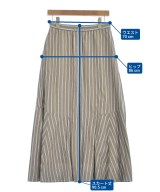 UNTITLED（アンタイトル）ロング・マキシ丈スカート 茶 サイズ:3(L位) レディース/2200629454033