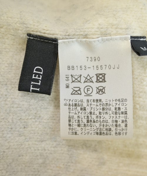 UNTITLED（アンタイトル）ニット・セーター ベージュ サイズ:M レディース/2200641741036