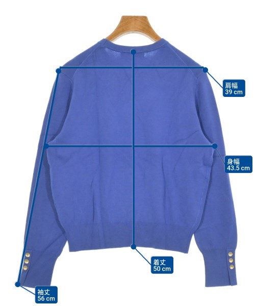 UNTITLED（アンタイトル）ニット・セーター 紫 サイズ:2(M位) レディース/2200627290039