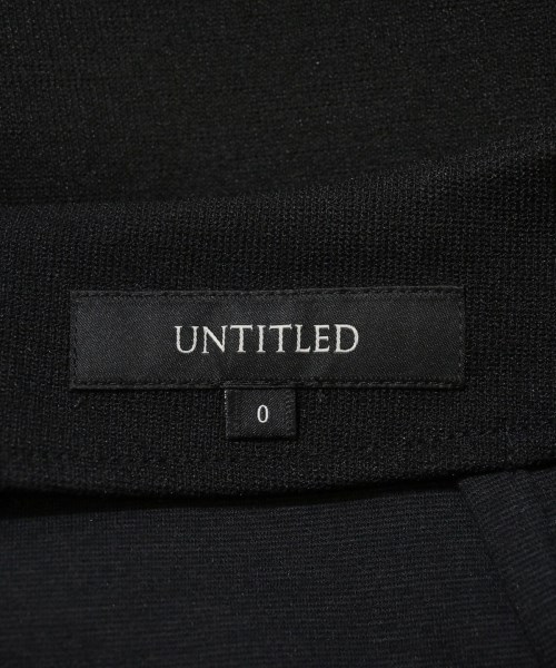 UNTITLED（アンタイトル）ロング・マキシ丈スカート 黒 サイズ:0(XS位) レディース/2200628004079