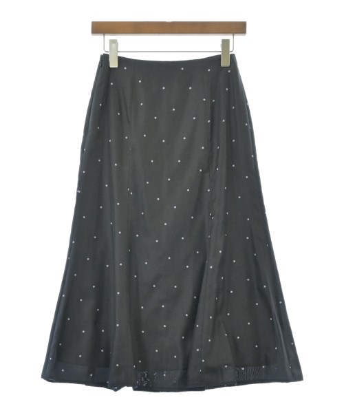 UNTITLED（アンタイトル）ロング・マキシ丈スカート 黒 サイズ:0(XS位) レディース/2200628004093