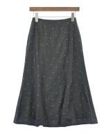 UNTITLED（アンタイトル）ロング・マキシ丈スカート 黒 サイズ:0(XS位) レディース/2200628004093