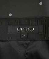 UNTITLED（アンタイトル）ロング・マキシ丈スカート 黒 サイズ:0(XS位) レディース/2200628004093