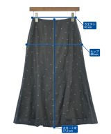 UNTITLED（アンタイトル）ロング・マキシ丈スカート 黒 サイズ:0(XS位) レディース/2200628004093