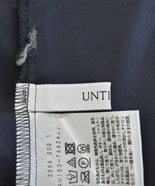 UNTITLED（アンタイトル）ロング・マキシ丈スカート 紺 サイズ:XXS レディース/2200628004109