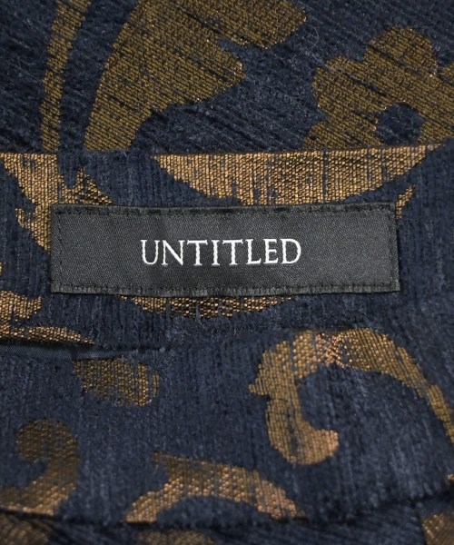 UNTITLED（アンタイトル）ロング・マキシ丈スカート 紺 サイズ:XS レディース/2200628004185