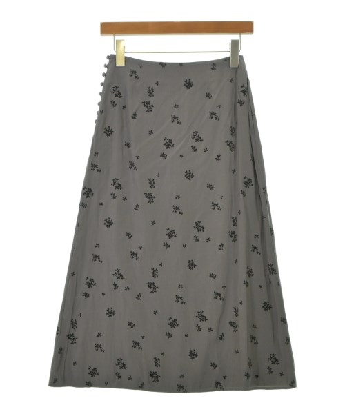 UNTITLED（アンタイトル）ロング・マキシ丈スカート グレー サイズ:XS レディース/2200628004192