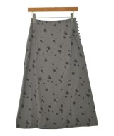 UNTITLED（アンタイトル）ロング・マキシ丈スカート グレー サイズ:XS レディース/2200628004192