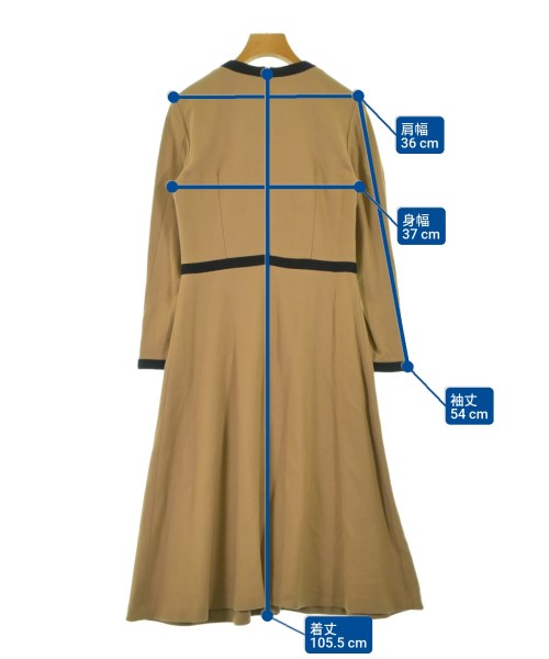 UNTITLED（アンタイトル）ワンピース 茶 サイズ:XS レディース/2200628004260