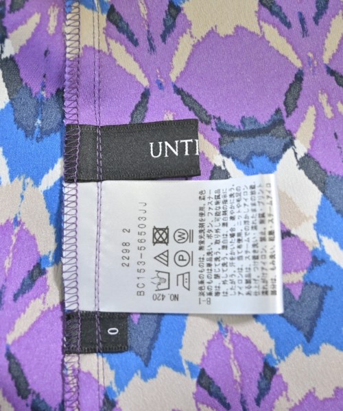 UNTITLED（アンタイトル）ワンピース 紫 サイズ:0(XS位) レディース/2200628004277
