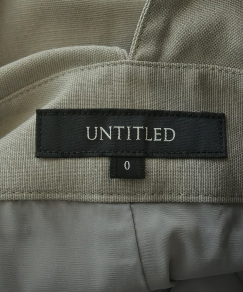 UNTITLED（アンタイトル）オールインワン/サロペット グレー サイズ:0(XS位) レディース/2200628004291
