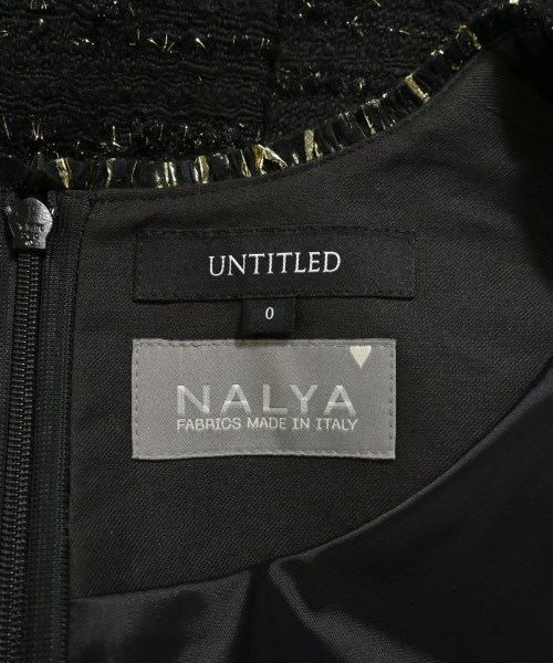 UNTITLED（アンタイトル）ワンピース 黒 サイズ:0(XS位) レディース/2200628004307