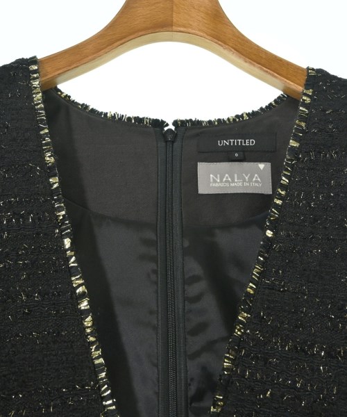 UNTITLED（アンタイトル）ワンピース 黒 サイズ:0(XS位) レディース/2200628004307