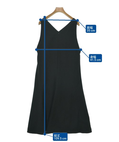 UNTITLED（アンタイトル）ワンピース 黒 サイズ:0(XS位) レディース/2200628004314