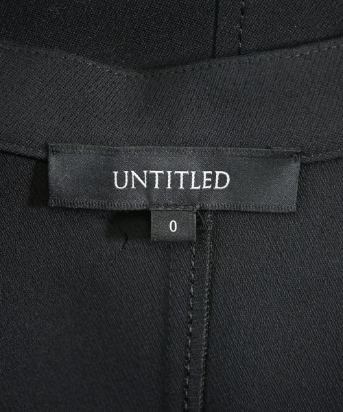 UNTITLED（アンタイトル）ワンピース 黒 サイズ:0(XS位) レディース/2200628004321
