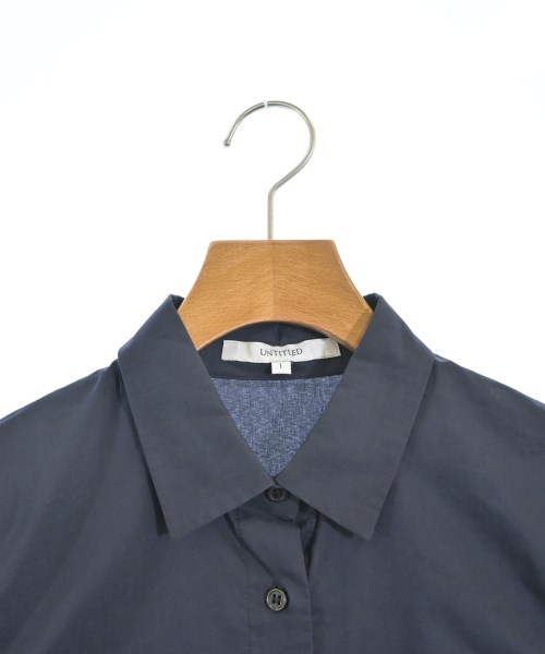 UNTITLED（アンタイトル）カジュアルシャツ 紺 サイズ:1(S位) レディース/2200628004383