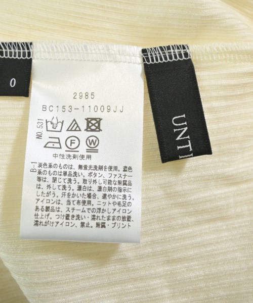 UNTITLED（アンタイトル）ニット・セーター 白 サイズ:0(XS位) レディース/2200628004468