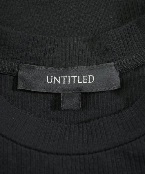 UNTITLED（アンタイトル）Tシャツ・カットソー 黒 サイズ:XS レディース/2200628004475
