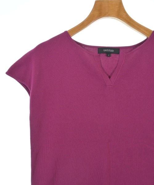 UNTITLED（アンタイトル）ニット・セーター 赤 サイズ:2(M位) レディース/2200628476067