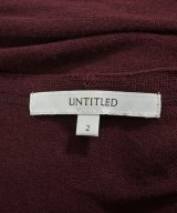 UNTITLED（アンタイトル）カーディガン 赤 サイズ:2(M位) レディース/2200625204076