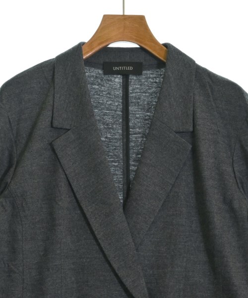 UNTITLED（アンタイトル）テーラードジャケット グレー サイズ:M レディース/2200628218162