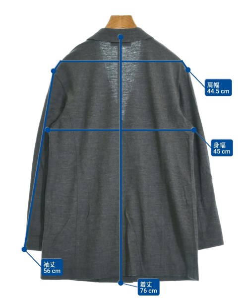 UNTITLED（アンタイトル）テーラードジャケット グレー サイズ:M レディース/2200628218162