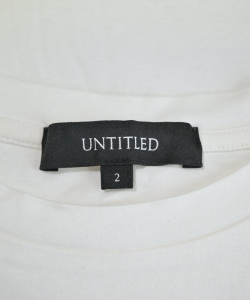 UNTITLED（アンタイトル）Tシャツ・カットソー 白 サイズ:2(M位) レディース/2200628218261