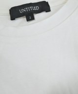 UNTITLED（アンタイトル）Tシャツ・カットソー 白 サイズ:2(M位) レディース/2200628218261