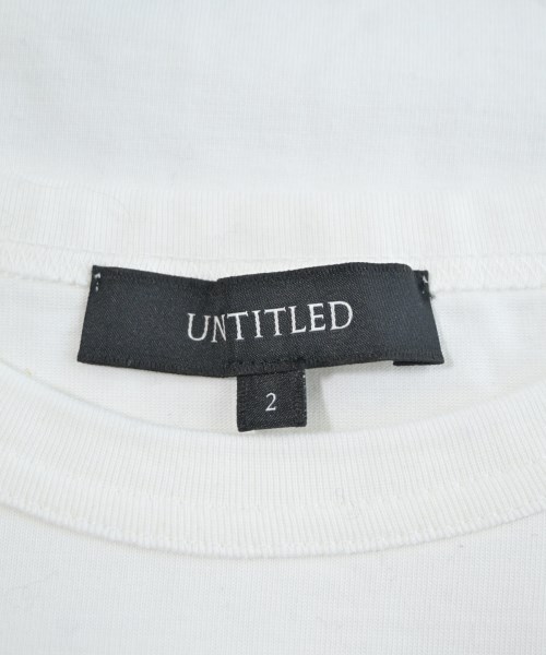 UNTITLED（アンタイトル）Tシャツ・カットソー 白 サイズ:2(M位) レディース/2200628218315