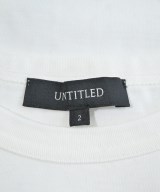 UNTITLED（アンタイトル）Tシャツ・カットソー 白 サイズ:2(M位) レディース/2200628218315