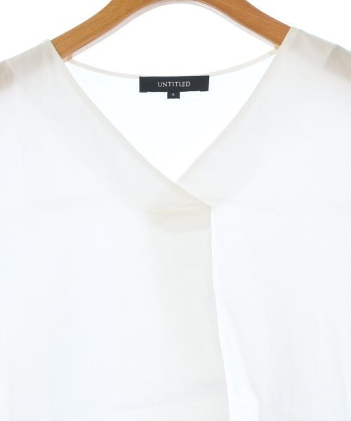 UNTITLED（アンタイトル）ブラウス 白 サイズ:0(XS位) レディース/2200628705044