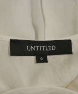 UNTITLED（アンタイトル）ブラウス 白 サイズ:0(XS位) レディース/2200628705044