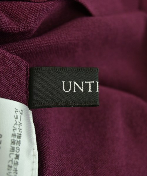 UNTITLED（アンタイトル）ニット・セーター 赤 サイズ:XS レディース/2200642495020