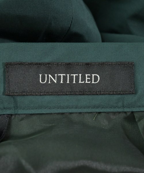 UNTITLED（アンタイトル）ロング・マキシ丈スカート 緑 サイズ:2L(L位) レディース/2200623675014