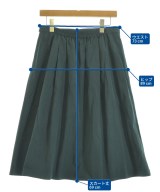 UNTITLED（アンタイトル）ロング・マキシ丈スカート 緑 サイズ:2L(L位) レディース/2200623675014