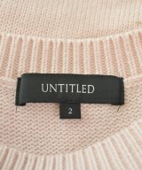UNTITLED（アンタイトル）ニット・セーター ピンク サイズ:2(M位) レディース/2200630541074