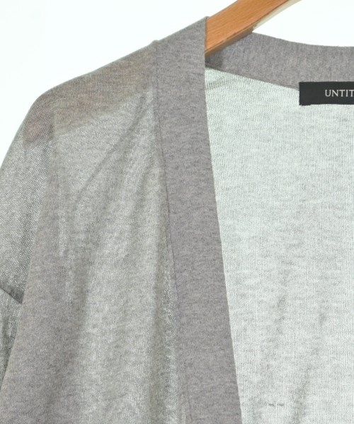 UNTITLED（アンタイトル）カーディガン グレー サイズ:M レディース/2200632798148