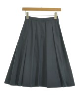 UNTITLED（アンタイトル）ひざ丈スカート 紺 サイズ:0(XS位) レディース/2200630507049